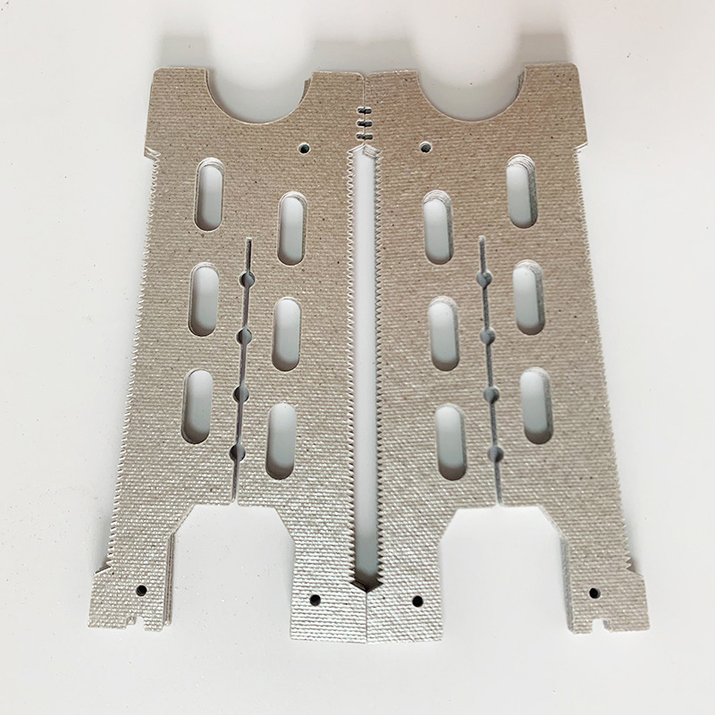 Insulated flame retardant mica sheet household appliances microwave oven high temperature resistant mica plate insulation gasket in stock wholesale