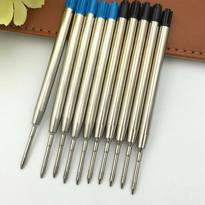 Factory Direct Sales Wholesale 424 Metal Core, Full Length 99mm Refill, Metal Ballpoint Pen Refill, Universal Refill 1.0