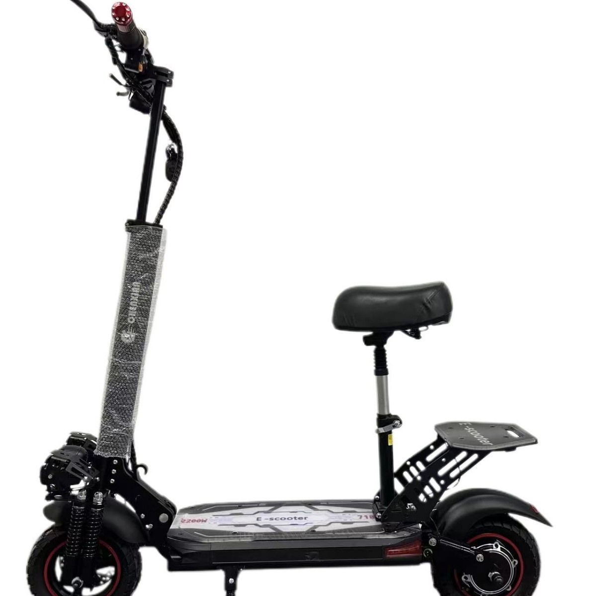 10inch Electric Scooter with Tail Wing Electric Mobility Scooter Outdoor Portable Foldable Electric Scooter for Adults