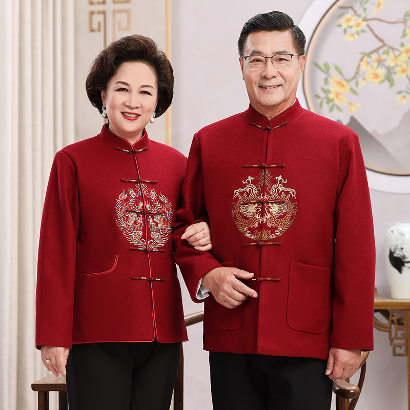 3223 одежда для папы на лето, 40-50 лет, короткий и длинный рукав, Танг, костюм для дедушки, летний китайский стиль