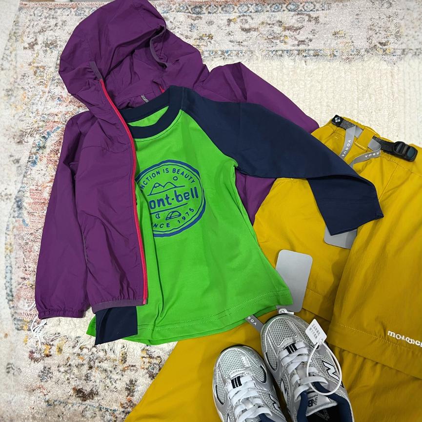 Meishan Series Outdoor Boys and Girls Color-Blocking Zipper Jacket 2025 Autumn New Hooded Windbreaker Coat