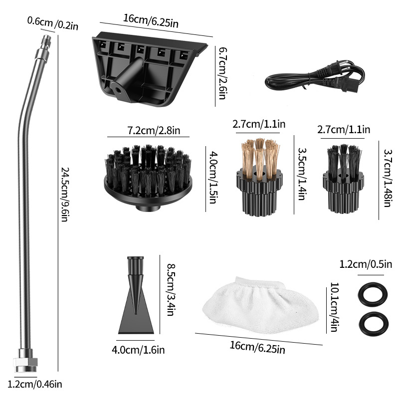 High pressure and high temperature steam cleaner small household air conditioner kitchen range hood quick heating cleaner cross-border wholesale