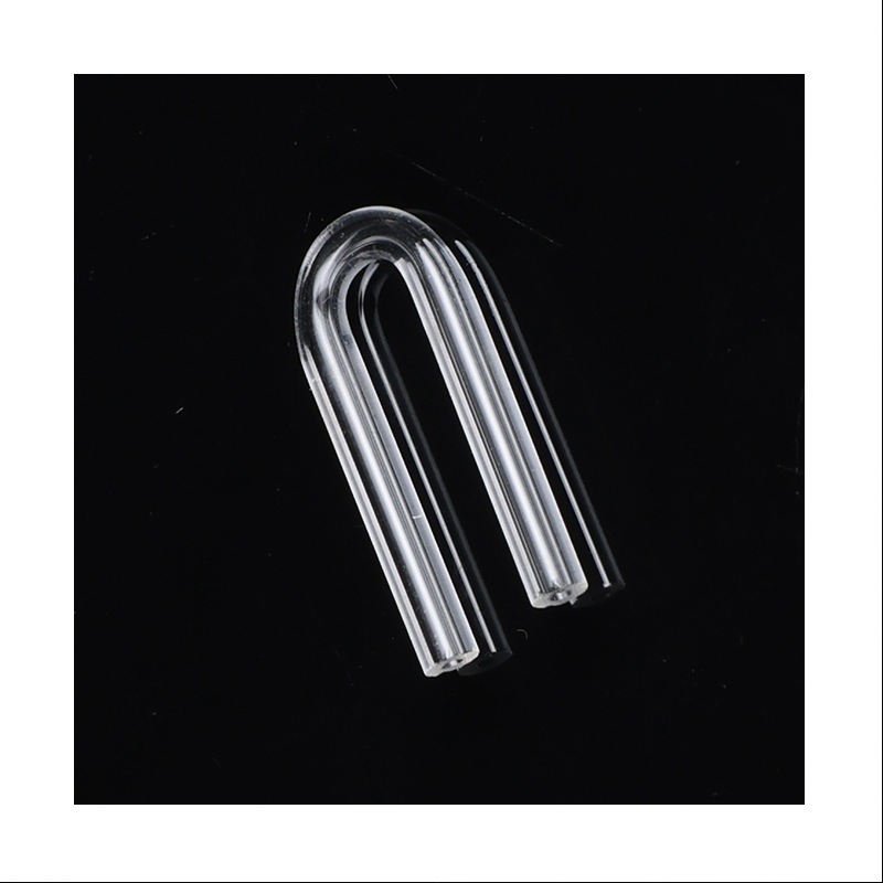 Quartz Tube Special-Shaped Small U-Shaped High Borosilicate Glass Elbow Can Withstand High Temperature Quartz Products Experimental Equipment Quartz