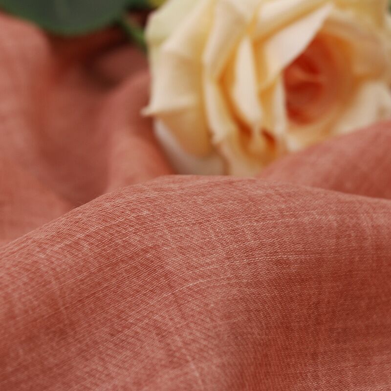 Spring and Summer Ramie Tencel Twill Fabric, Thin Ramie Fried Two-Color Fabric, Shirt Dress Ramie Fabric