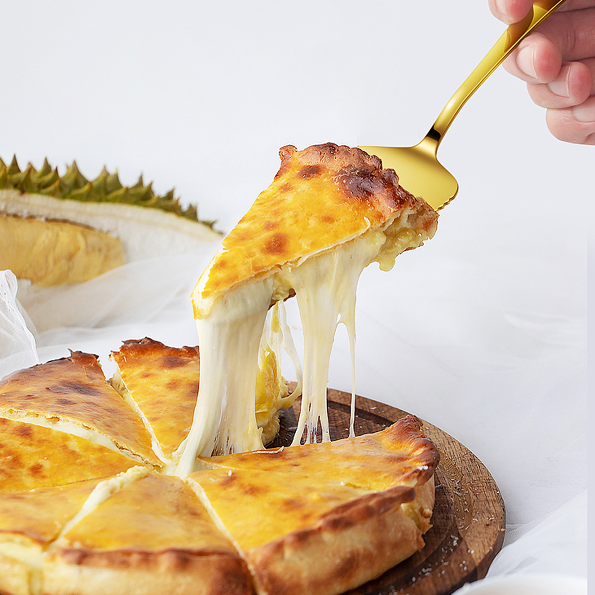 Cross-border Stainless Steel Cake Knife Shovel suit Kitchen Pizza Cutter Creative Baking Household Cream Shovel Knife Gift Box