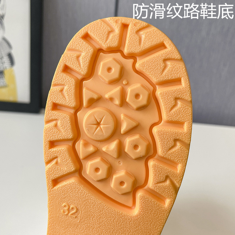 Ai Yaoyu Children's Rain Boots Non-slip Environmental Protection Students Waterproof Shoes Children's Boys and Girls Middle and Big Children's Cartoon Rain Boots Warm