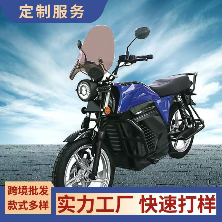 African Cross-Rider Motorcycle Electric Vehicle Cross-Border Export 72V Lithium Battery 5000W Climbing Passenger High-Power Electric Vehicle