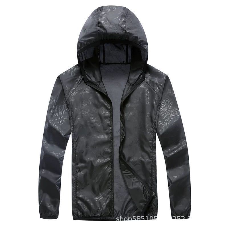 Factory direct spring and summer outdoor sunscreen LOGO embroidery/hot stamping men and women with sunscreen windbreaker orders