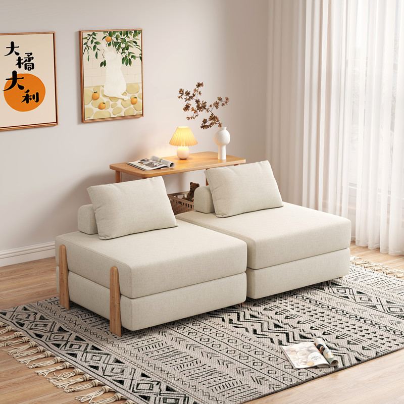 Dual-Purpose Arhat Bed, Essential Lazy Sofa Bed, Foldable, Simple Style, Easy to Operate, Multifunctional Sofa Bed
