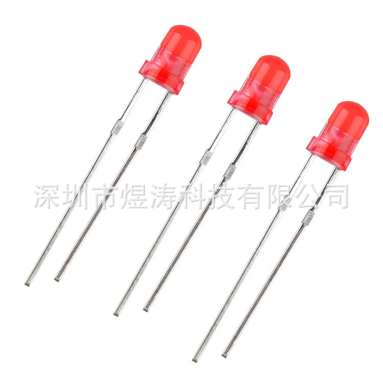Direct Plug 3mm 5mm Light Emitting Diode F3 F5 Red Red Green Yellow Blue White Orange Led Lamp Beads