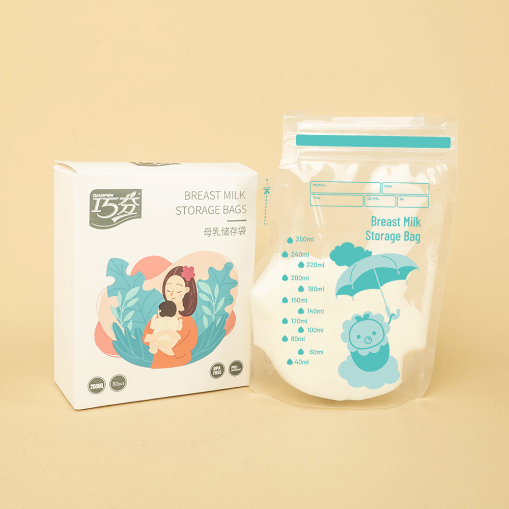 Wow Customized Milk Storage Bag Breast Milk Preservation Bag Small Capacity Disposable Milk Storage Bag Milk Water Cold Jelly Storage No