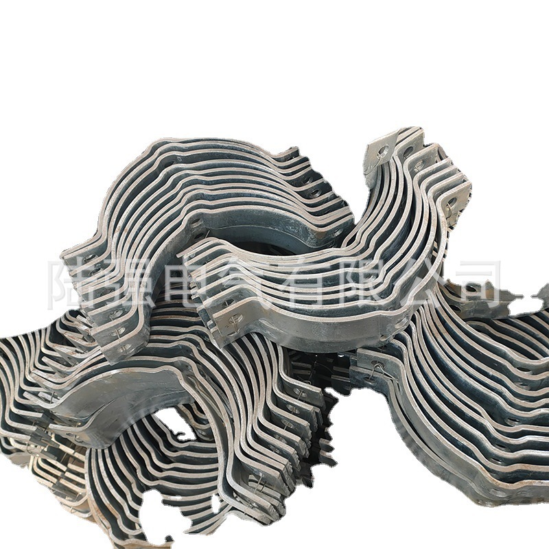 Hot dip galvanized single and double hanging wire hoop pull wire single hanging power communication single and double convex hoop wholesale