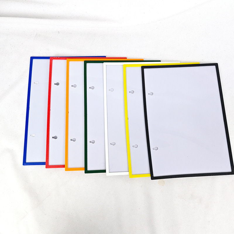 Card K A3 Magnetic Transparent Hard Glue Cover Document Protection Cover A4 Magnetic Sticker Card Bag Business License Information Cover