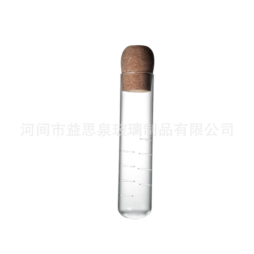 Transparent Glass Test Tube Tea Leakage Tea Filter Lazy People Tea Tea Making Artifact Tea Set Accessories New Internet Celebrity