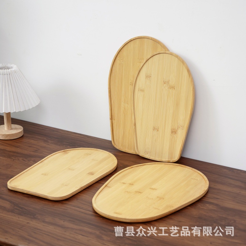 Поднос для кухонного прибора, нескользящий, деревянный поднос