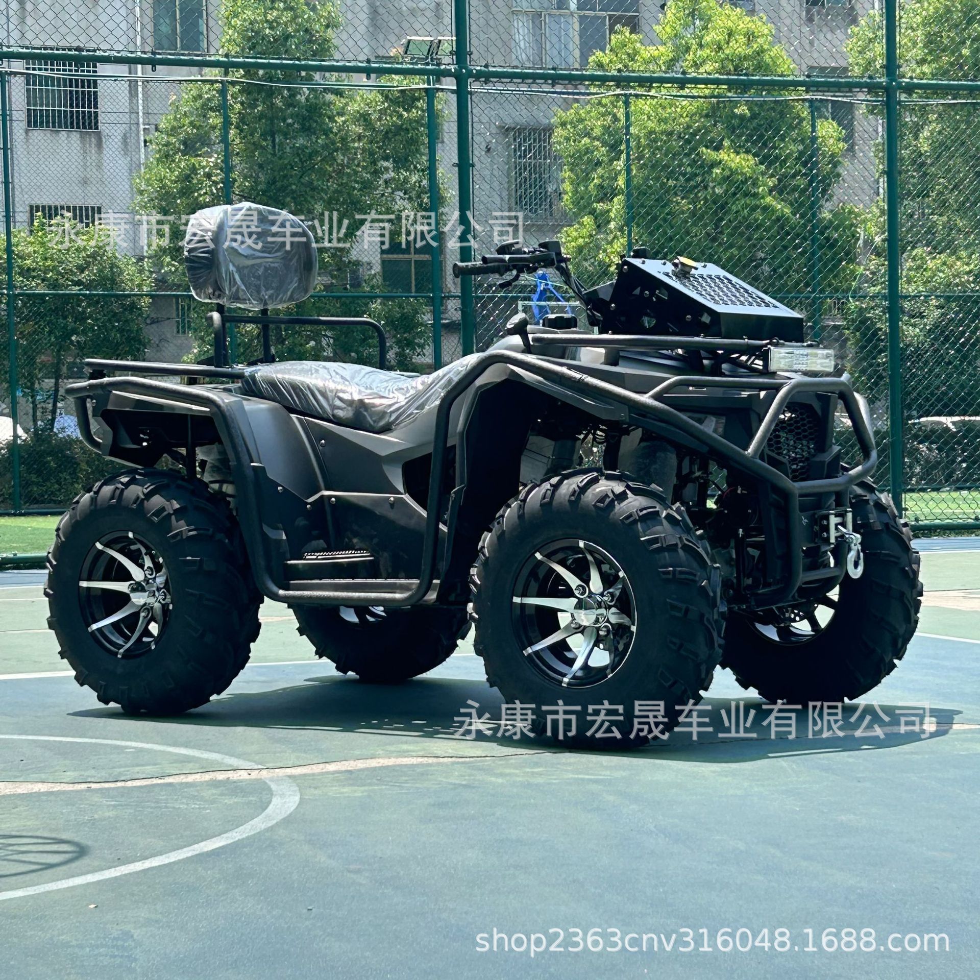 All-Terrain Atv Part-Time Four-Wheel Drive 400Cc Atv Four-Wheel Drive Electronic Injection Automatic Transmission Adult Atv Off-Road Motorcycle Four-Wheel Drive