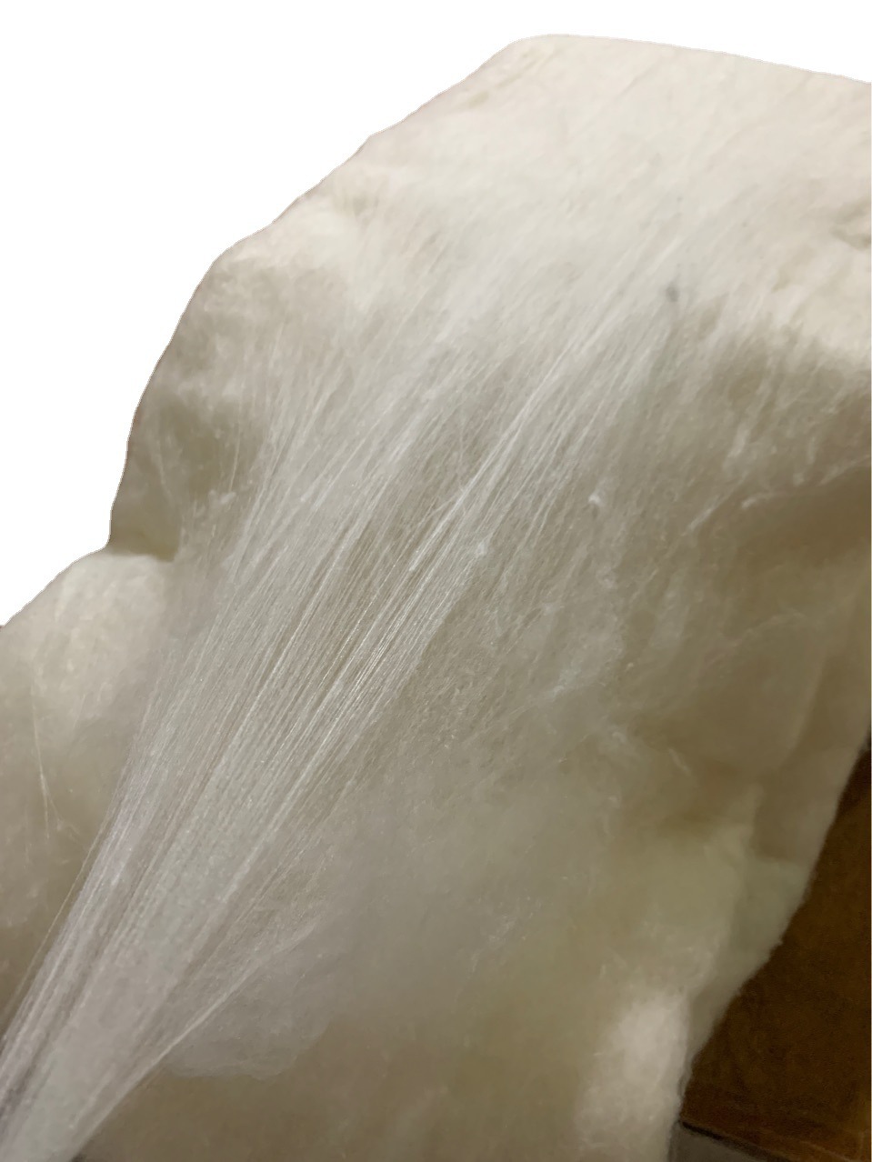 Tussah silk combed piece silk press several pieces of silk quilt raw materials can be directly used with fine dry Cocoon Cocoon opener available