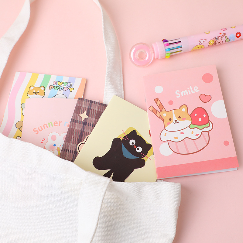 Factory Direct Supply of Creative Notebooks, Cute Little Notepads, Cartoon Small Notebooks, Small Gifts, Gifts Wholesale Plus Logo