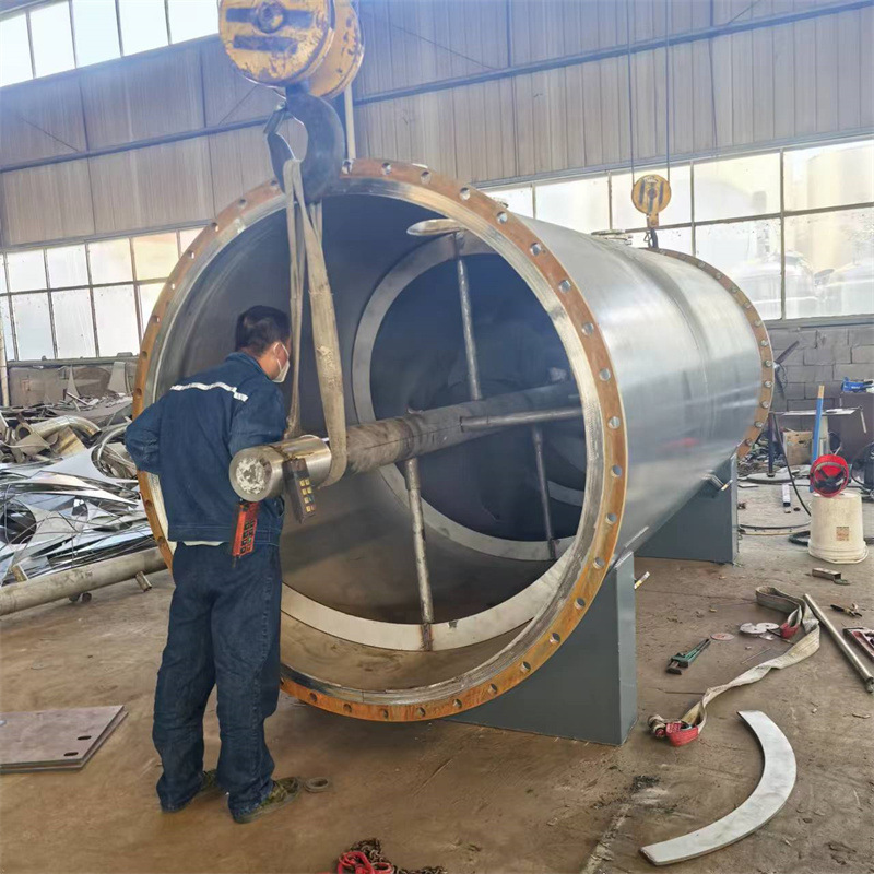 Ready-Made 10-Cube Horizontal Crystal Tank, Horizontal Starch Sugar Crystal Machine, Stainless Steel Crystal Tank