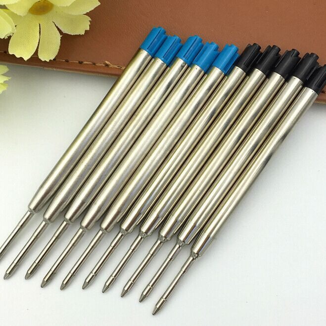 Factory Direct Sales Wholesale 424 Metal Core, Full Length 99mm Refill, Metal Ballpoint Pen Refill, Universal Refill 1.0