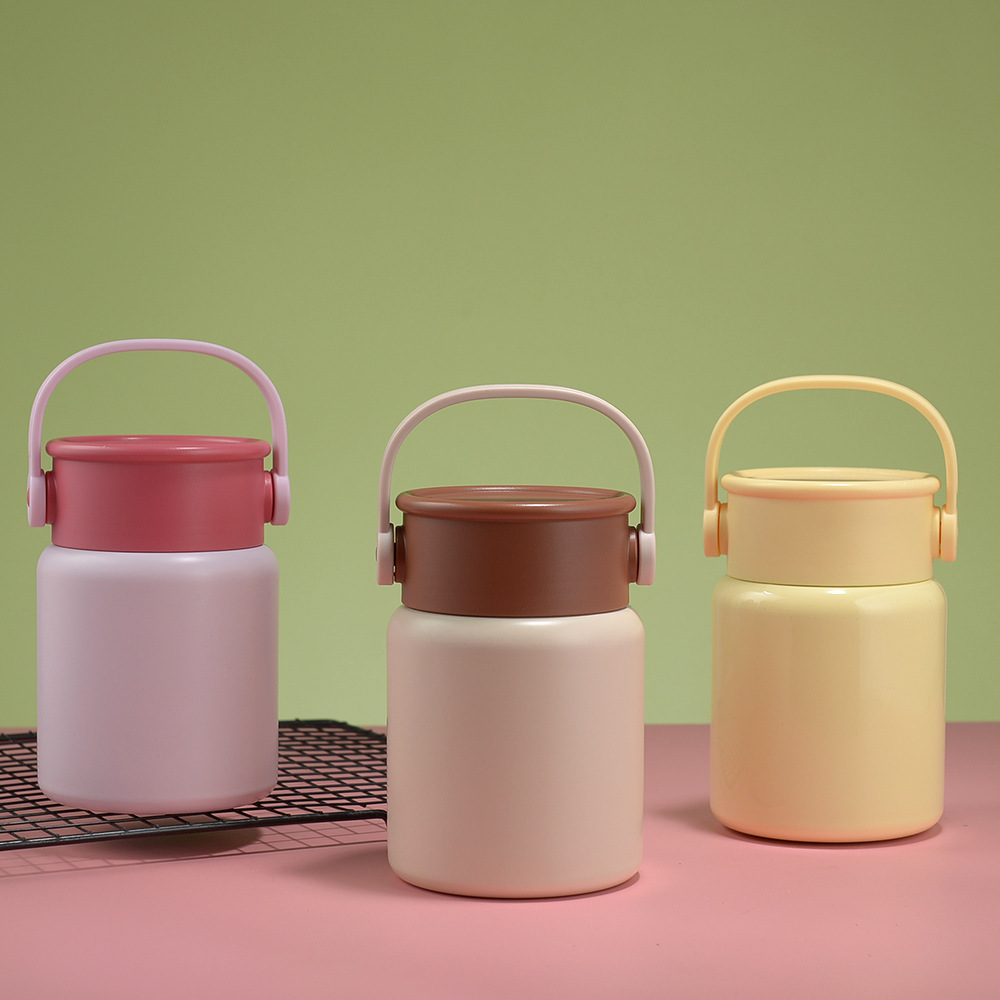 Braised beaker 316 stainless steel stew pot office workers portable thermos silver ear porridge stew pot laser logo