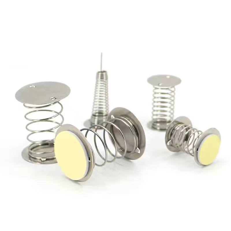 Large Size with Self-Adhesive Pointed Flat Head Spring Base Ultra-Light Clay Soft Pottery DIY Accessories