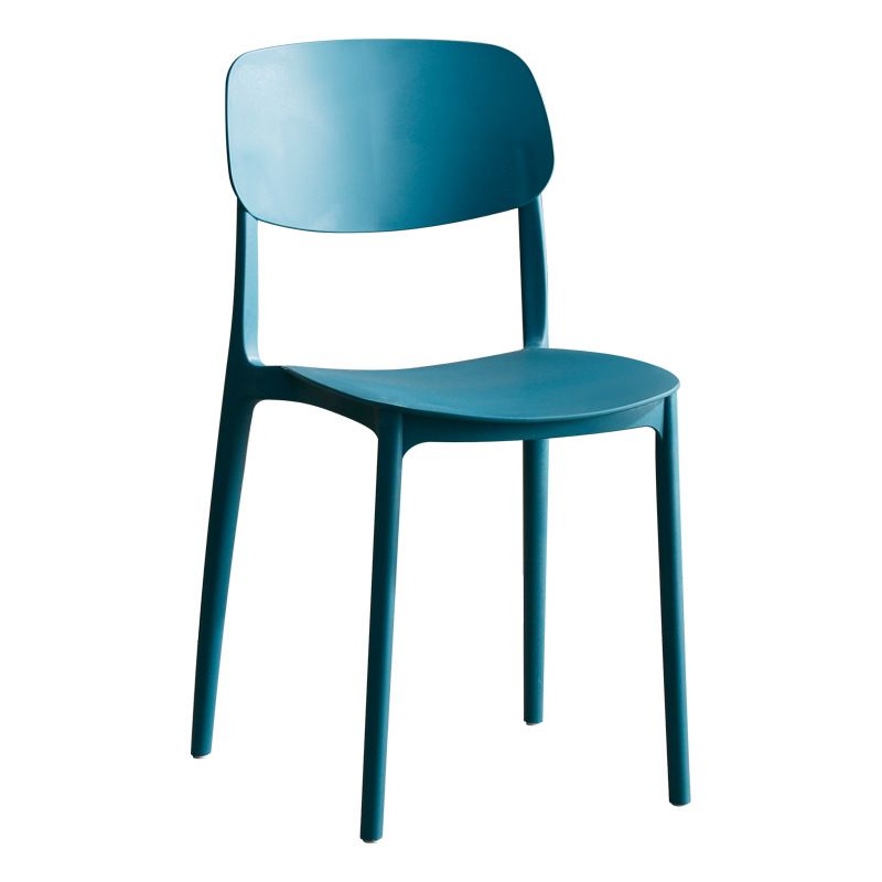 Plastic Chair Home Comfortable Simple Dining Chair Manufacturer Modern Simple Internet Celebrity Stool Custom Economical Backrest Chair