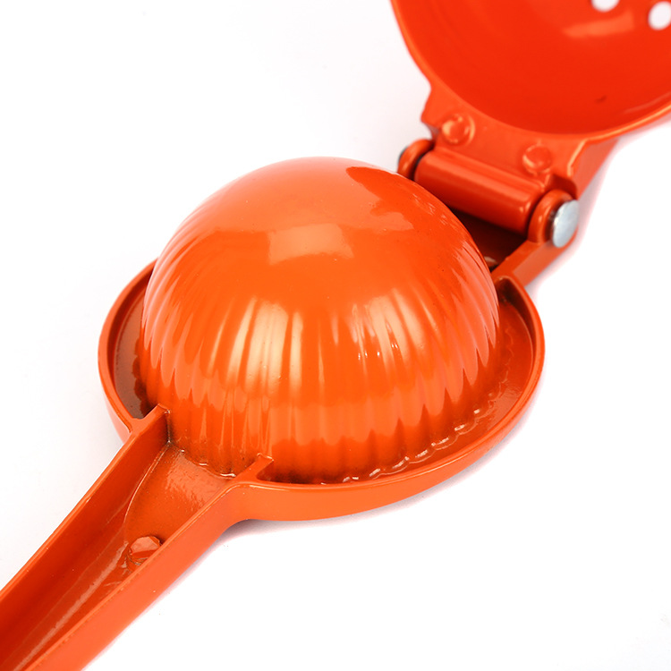 Kitchen gadgets color handle manual Lemon Press plastic fruit Press
