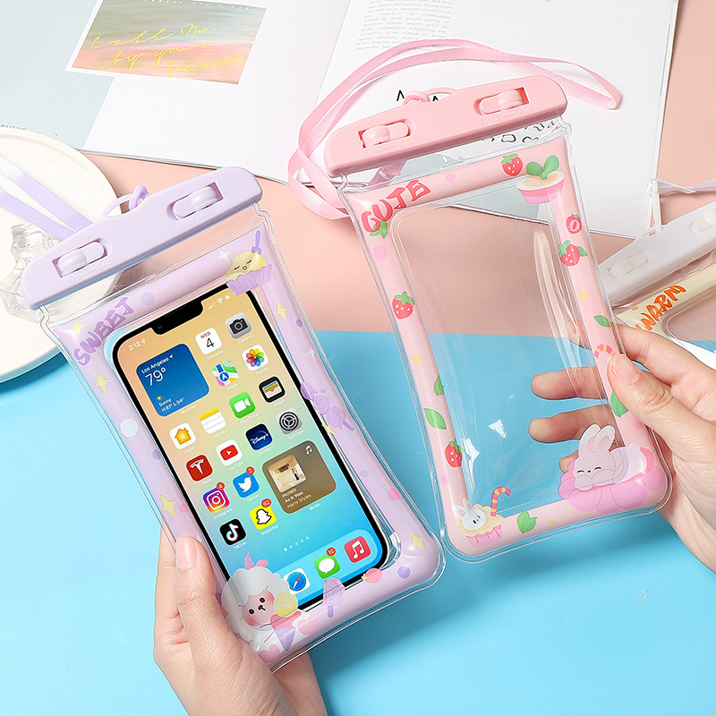 Водонепроницаемый чехол с сенсорным экраном для мобильного телефона для плавания и фотографии