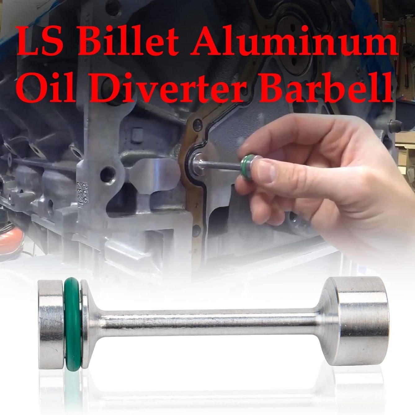 Billet Aluminum Steering Barbell Oil Limiter Three-Piece Set