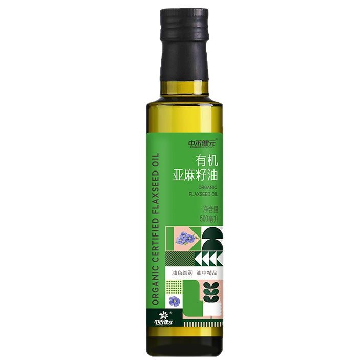 Organic Flaxseed Oil Source Manufacturer Factory Direct Hair First-Grade Flaxseed Oil Organic Cold-Pressed Genuine Wholesale