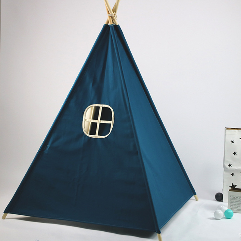 Factory Direct Sales Children's Tent Boys and Girls Indoor Toy Game House Outdoor Outing Picnic Small House Indian