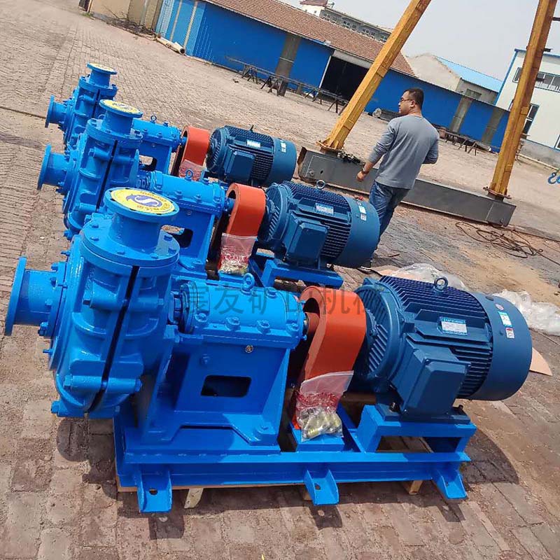 Slurry Pump Horizontal Sand Pumping Pump Sand Suction Pump 4/3 High Alloy Sand Washing Sand Pumping Pump Recycling Pump Slurry Pump Feed