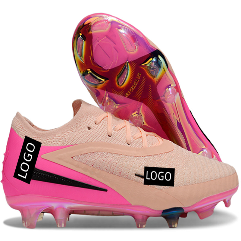2025 Cross-Border New Model Phantom Gx3 Soccer Shoes Low-Top Double-Layer Waterproof Fish Silk Fg