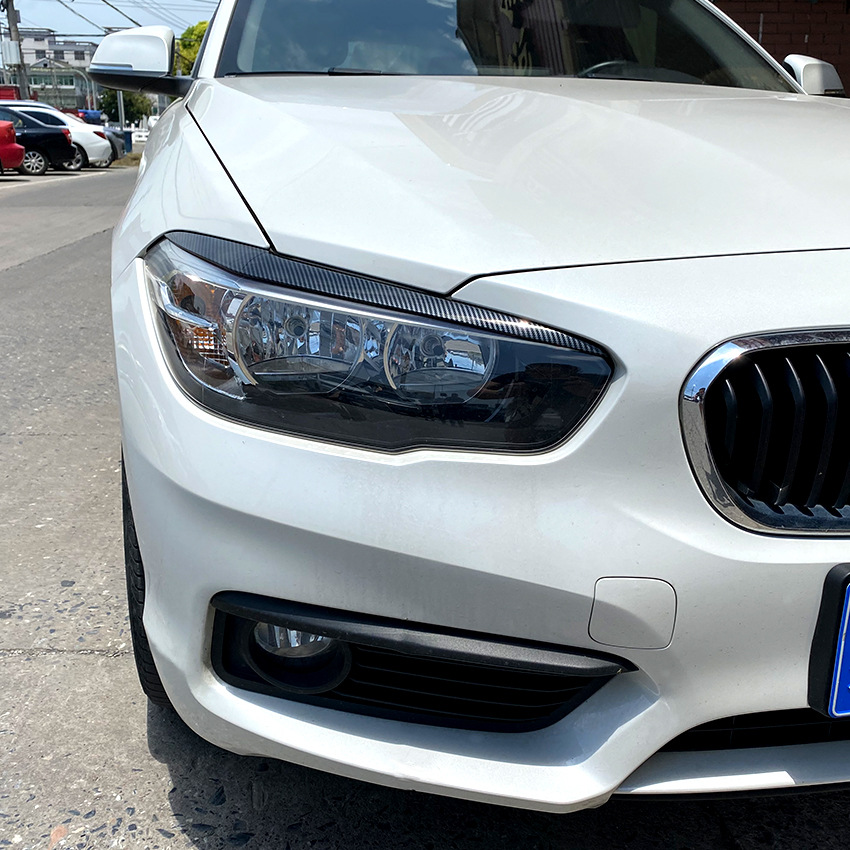 Applicable to BMW 1 Series F20 Late 118i 120i 2015-2019 Headlight Eyebrow Car Sticker Exterior Modification