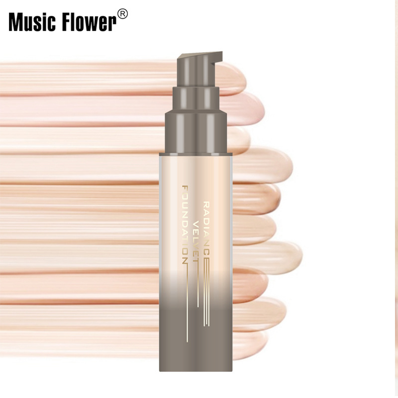 MusicFlower Qincai Lightweight Concealer Moisturizing Makeup Holding Moisturizing Skin Care Foundation Liquid Water Tender Nourishing Muscle Without Makeup
