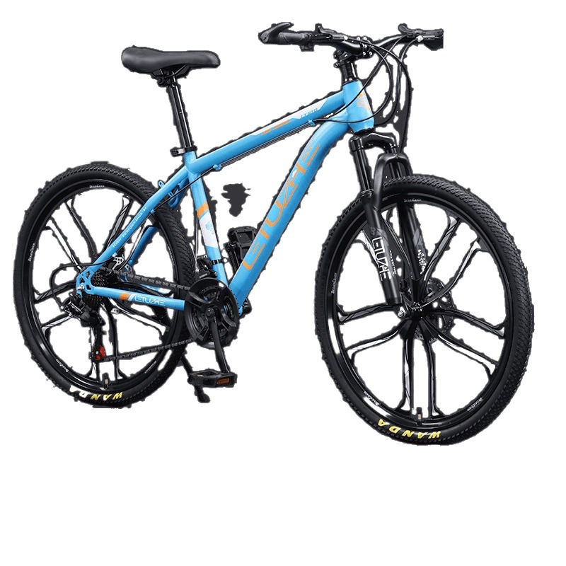 Mountain bike bicycle earth slope men's and women's adult light road bike disc brake variable speed student shock absorption bicycle