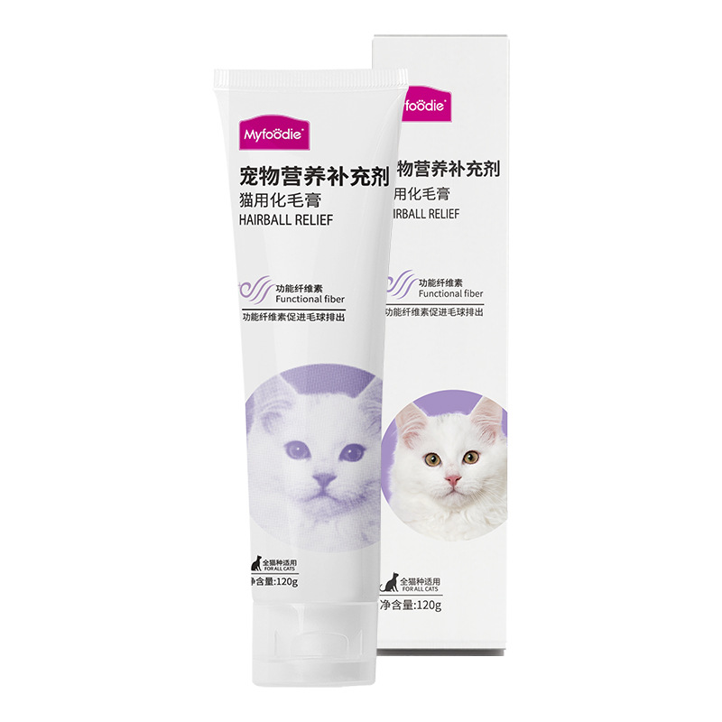 Mcfoody Pet Adult and Kitten Nutritional Cream Hair Cream 120g Cat British Shorthair American Short Garfield General Hair Cream