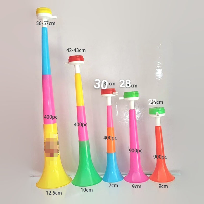 60cm three-section telescopic horn games fans cheer props children's toys stall supply wholesale