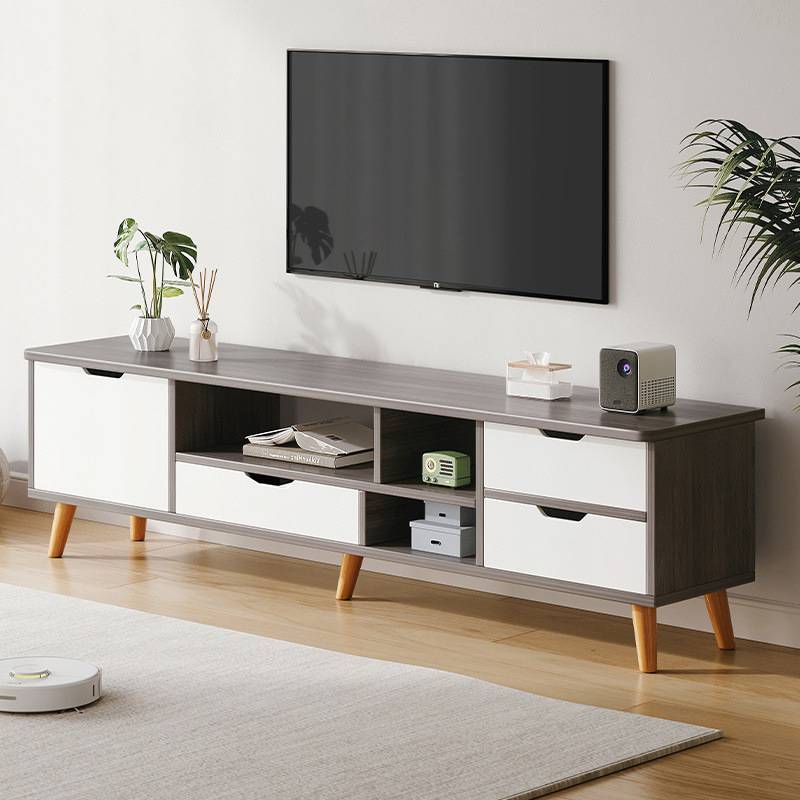Tv Cabinet Simple Modern High Style Living Room Home Bedroom Tv Table Storage Cabinet Floor-Standing Small Apartment Tv Cabinet