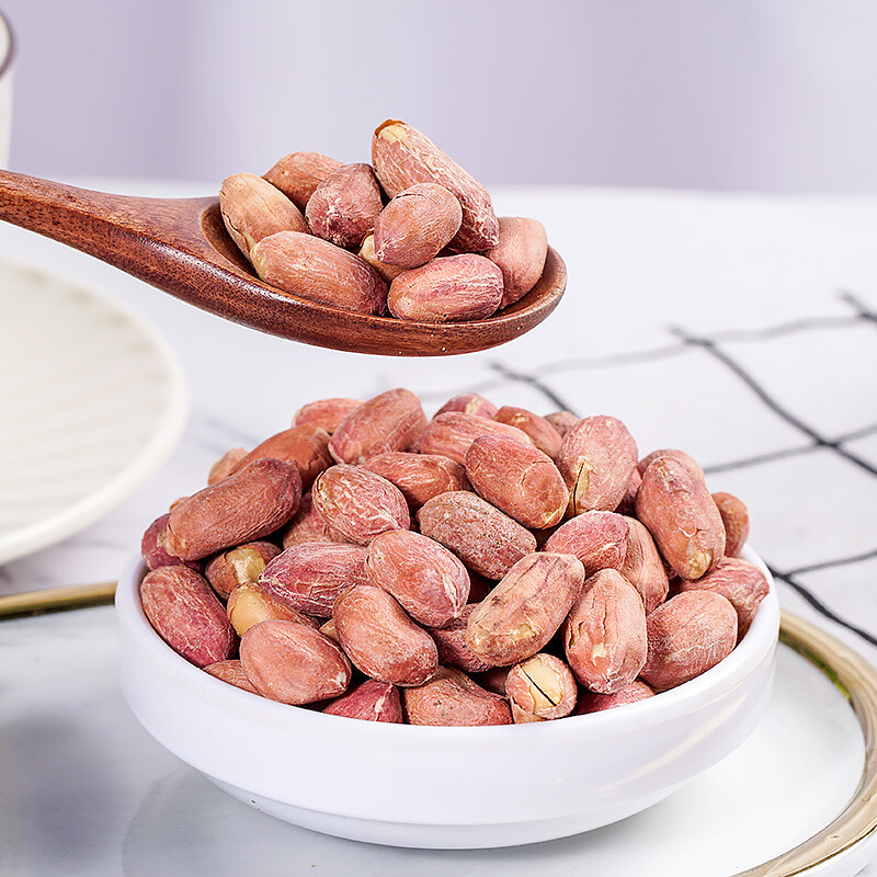 2024 Authentic Shandong Five-Spice Peanuts 2.5kg Pack Without Shell Traditional Crispy Cooked Garlic Flavor Snack Wholesale