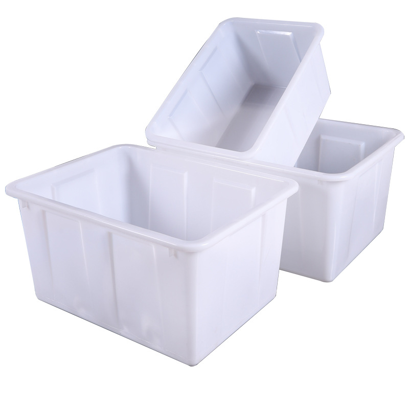 Wholesale thickened plastic water tank bubble tile rectangular aquaculture box plastic water storage tank clinker thickened water tank