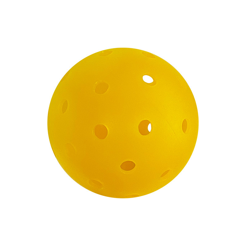 Cross-Border Wholesale Pickleball Professional Competition Pickleball 40-Hole Pe Hole Ball Rotational Molding One-Piece Pickleball