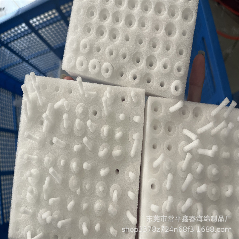 in stock 20mm Nasal Sponge White Cylinder Filter Cotton Cylindrical Nasal Adsorption Polyurethane Cotton Core