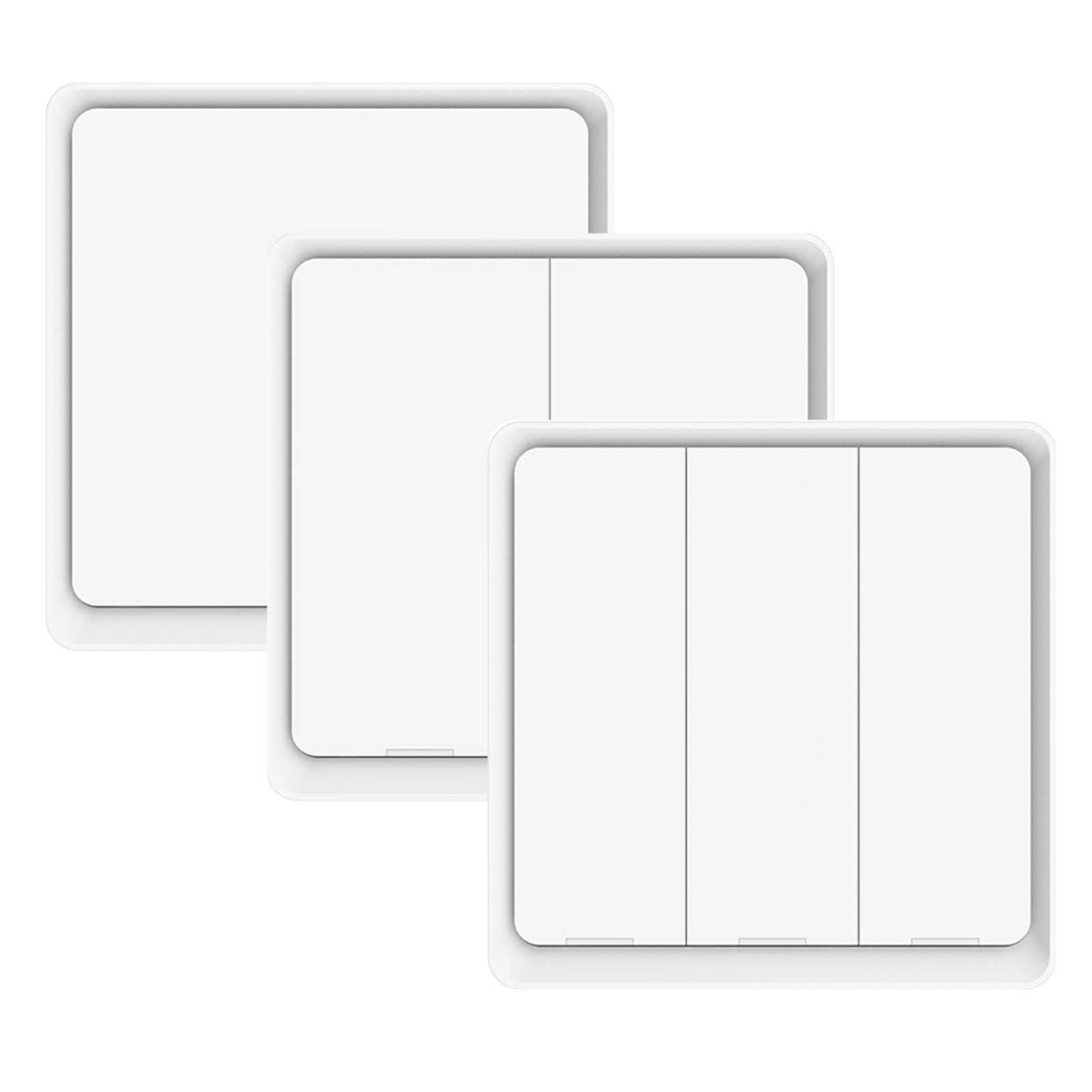 Tuya zigbee Scene Free Sticker Panel 1/2/3/4 Scene Key Switch Without Battery