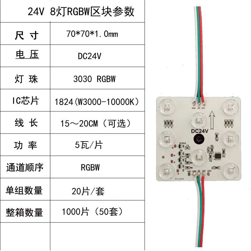 1824 RGBW Phantom Block 24V