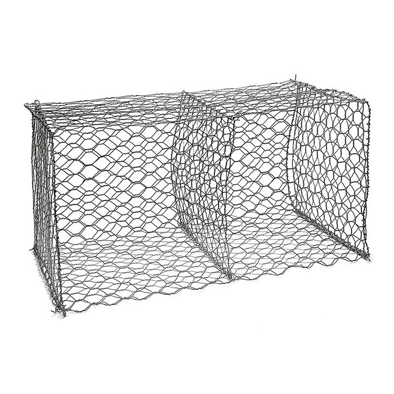 Galvanized Gabion Mesh for Flood Control, Riverbank Stabilization, and Slope Protection