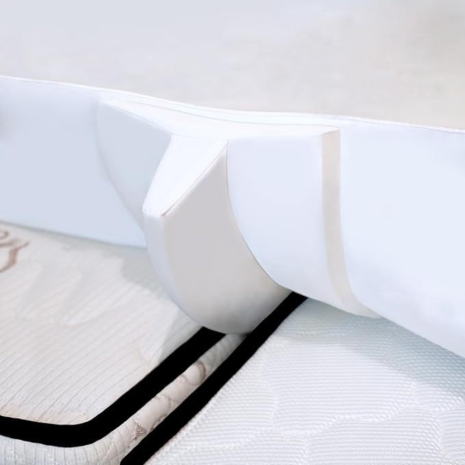 Портативный мост для кровати, заполнитель зазора между матрасами с washable чехлом для гостей, ночевка, аренда семейной комнаты.