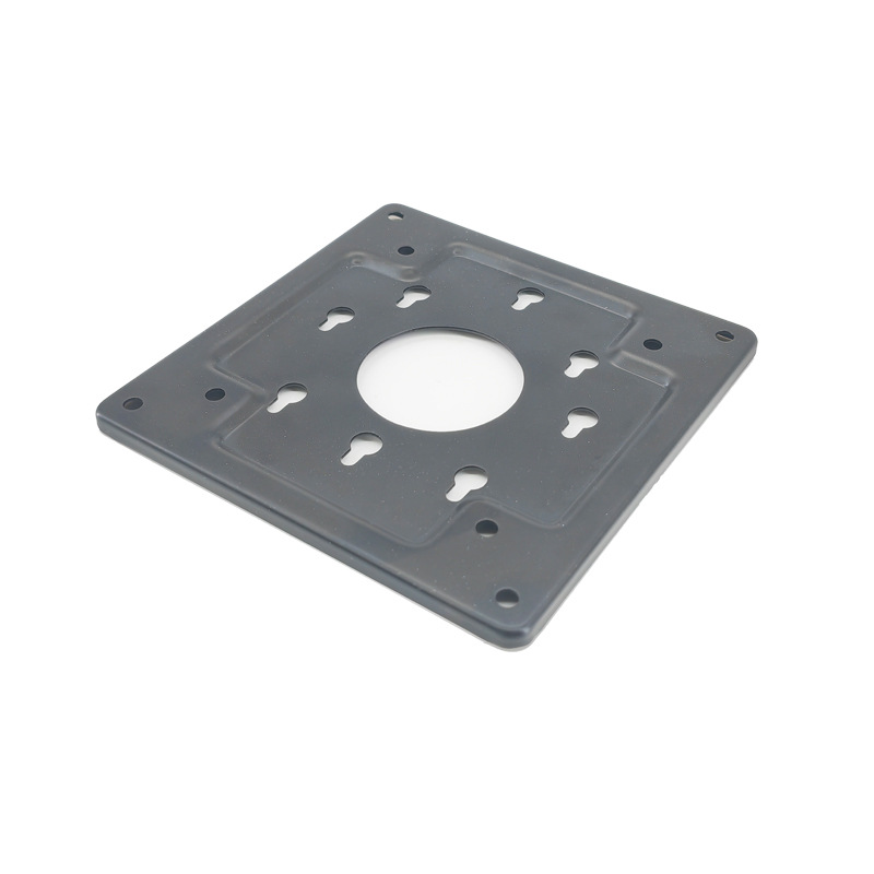 Factory direct mini computer host rack wall-mounted monitor rack industrial control host small computer wall-mounted bracket