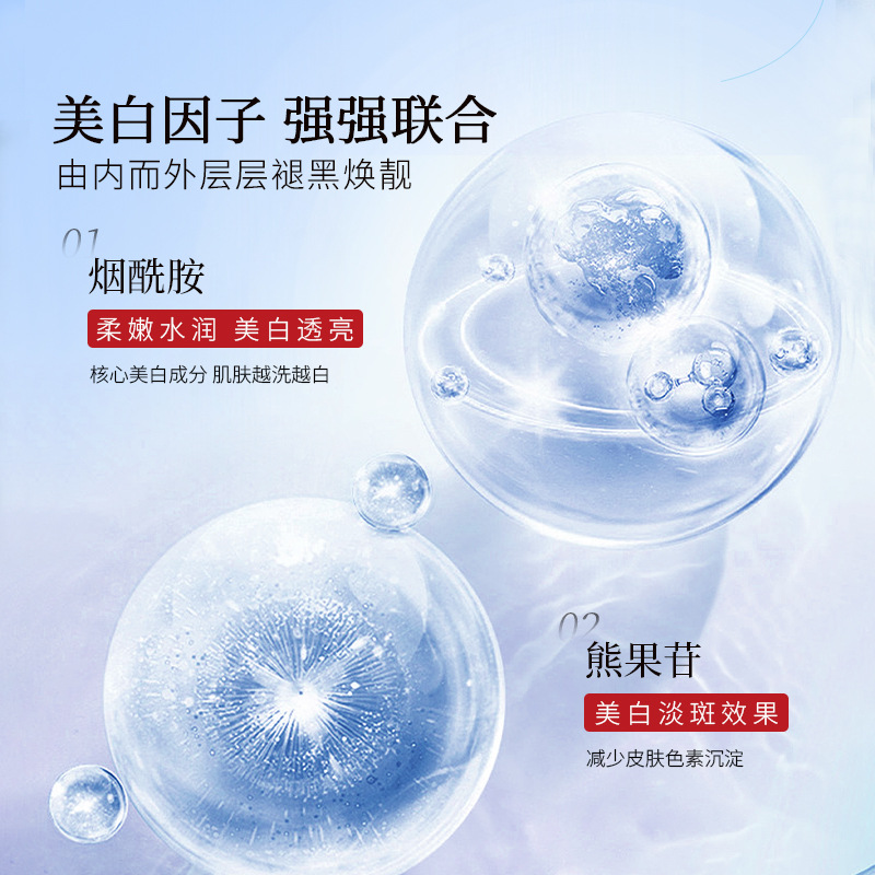 Aofu Snow Rejuvenating Whitening and Freckle Removing Cleanser Freckle Removing Whitening and Spot Brightening Skin Color Oil Control Cleansing Facial Cleanser